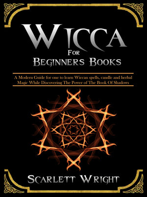 cover image of Wicca For Beginners Books